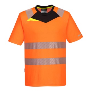 Portwest DX413 - DX4 Hi-Vis Active Fit T-Shirt S/S 150g